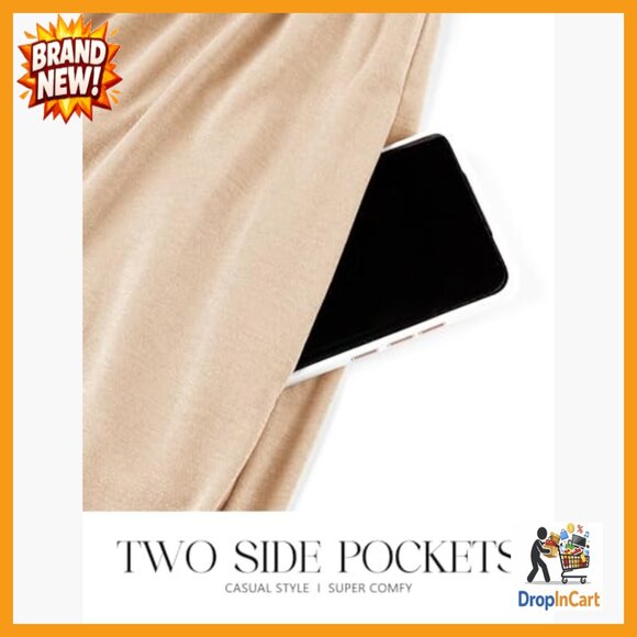 Sleeveless Square Neck Pleated Swing Maxi Dress Casual Tiered Flowy with Pockets - Picture 5 of 7